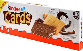 Kinder Cards Bisküvili Çikolata 128 gr
