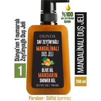 Olivos Mandalina Zeytinyağlı Duş Jeli 750 ml
