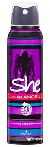 She Angel Sprey Kadın Deodorant 4x150 ml