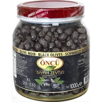 Öncü Siyah Zeytin Kavanoz Pet 1 kg