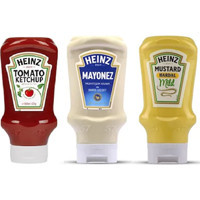 Heinz Acısız Ketçap 460 gr + Mayonez 395 gr + Hardal 445 gr