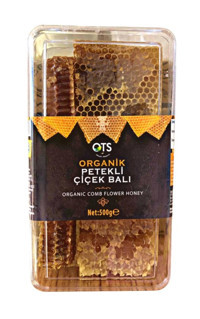 OTS Organik Organik Petek Çiçek Balı 500 gr