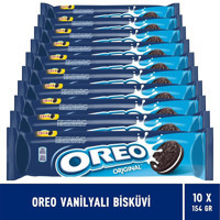Oreo Original Vanilyalı Bisküvi 10x154 gr