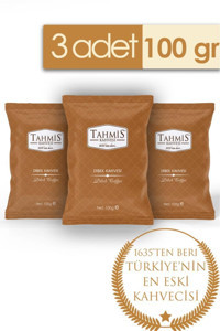 Tahmis Dibek Orta Kavrulmuş Türk Kahvesi 3x100 gr