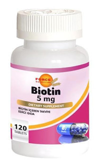 Force Nutrition Biotin Yetişkin 120 Adet