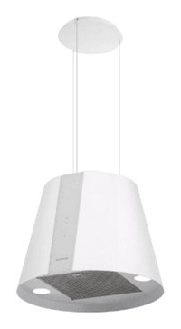 Silverline 4386 Pure Plus Beyaz Ankastre Ada Tipi Davlumbaz