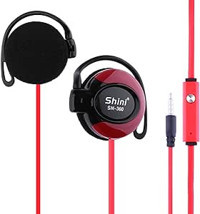 Tignapoo Shını Sn-360 Çengelli Kablolu Bluetooth Kulaklık Kırmızı