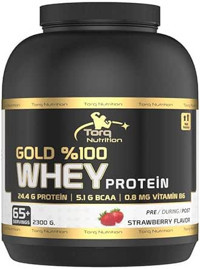 Torq Nutrition Gold Çilekli Whey Protein Tozu 2.3 Kg