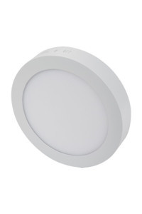 Cata Ct 5233 Alüminyum Tekli Başlık Yuvarlak Sıva Üstü Led Panel Armatür Beyaz