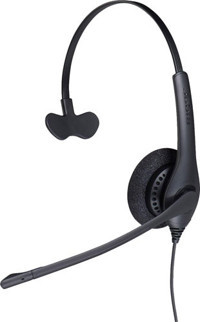 Jabra Bız 1500 Mono Kulak Üstü Kablolu Bluetooth Kulaklık Siyah
