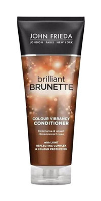 John Frieda Brilliant Brunette Canlandırıcı Yıpranmış Saçlar İçin Saç Kremi 250 ml