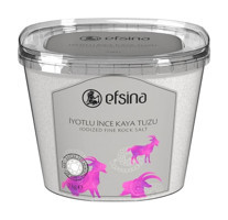 Efsina İyotlu Kristal Kaya Tuzu Kutu 2 kg
