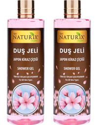 Naturix Japon Kiraz Çiçeği Duş Jeli 2x400 ml