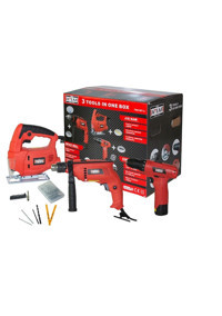 Attlas A0602025 500 W Darbesiz Elektrikli Matkap + 400 W Dekupaj + 12 V Li-Ion Vidalama