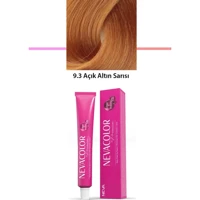 Neva 9.3 Açık Altın Sarısı Organik Krem Saç Boyası 50 gr