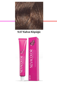 Neva 9.07 Kahve Köpüğü Organik Krem Saç Boyası 50 gr