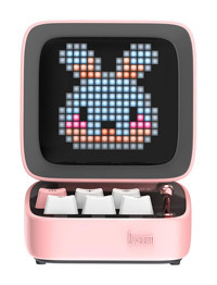 Divoom Ditoo Taşınabilir Pembe Bluetooth Hoparlör