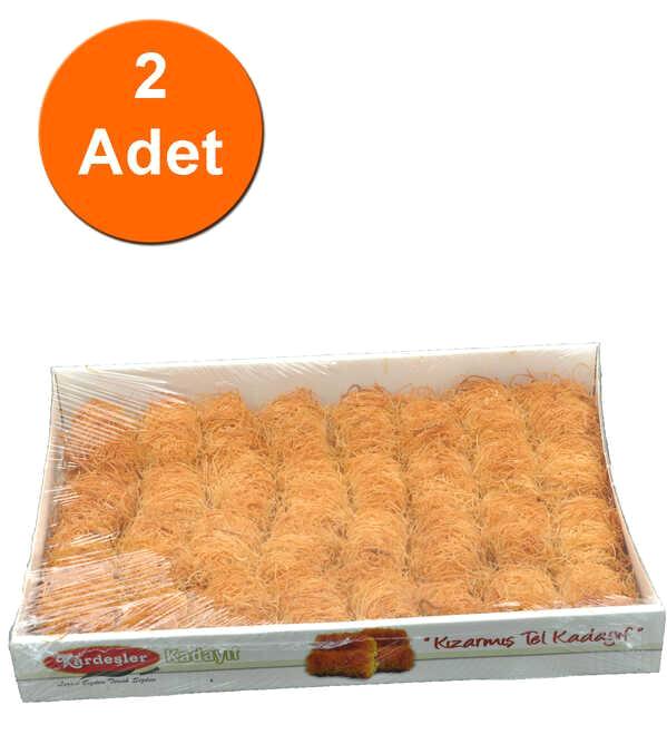 Kardeşler İnce Sarma Kızarmış Tel Kadayıf 2x400 gr