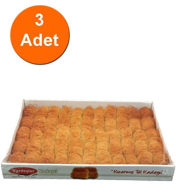 Kardeşler İnce Sarma Kızarmış Tel Kadayıf 3x700 gr