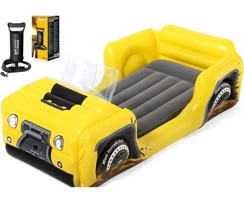 Bestway Şişirme Pompalı 136 cm X 59 cm Jeep Çocuk Deniz Yatağı