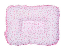 Sema Baby Elyaf Yıkanabilir Emzirme Beyaz-Pembe Yastığı