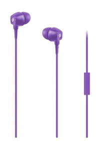 Ttec Silikonlu Mikrofonlu 3.5 mm Jak Kablolu Kulaklık Mor