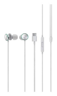 Oppo MH153 Silikonlu Mikrofonlu Type C Kablolu Kulaklık Beyaz