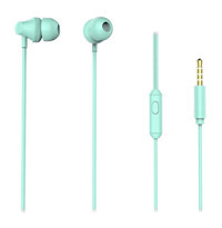 Rampage SN R99 Silikonlu Mikrofonlu 3.5 mm Jak Kablolu Kulaklık Turkuaz