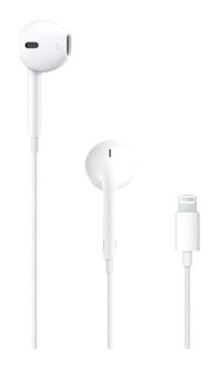 Apple MMTN2TU/A Apple Uyumlu Silikonsuz Mikrofonlu Lightning Kablolu Kulaklık Beyaz