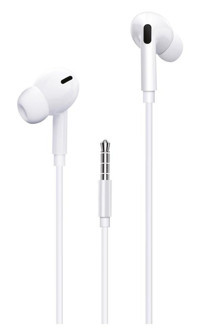 Nettech NT HS04 Silikonlu Mikrofonlu 3.5 mm Jak Kablolu Kulaklık Beyaz