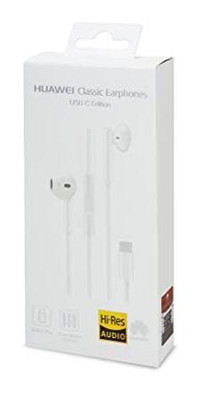 Huawei CM 33 Silikonsuz Mikrofonlu Type C Kablolu Kulaklık Beyaz