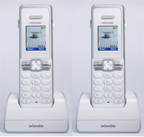 Swissvoice IH250 Çift Ahize Ekranlı Kablosuz Telsiz Telefon