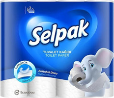 Selpak 3 Katlı Kokulu Renkli 96'lı Rulo Tuvalet Kağıdı