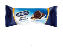 McVitie's Cream Sandwich Çikolatalı Sütlü Kremalı Bisküvi 18x90 gr