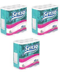 Senso 2 Katlı 96'lı Rulo Tuvalet Kağıdı