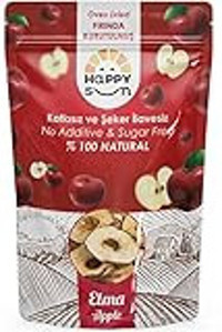 Happy Sun Organik Şekersiz Elma 80 gr