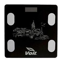 Voit Yağ Ölçen Vücut Analizi Yapan Bluetoothlu Kas Ölçen Dijital Akıllı Tartı