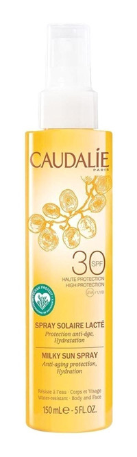 Caudalie Milky 30 Faktör Tüm Ciltler İçin Nemlendirici Yüz ve Vücut Güneş Kremi 150 ml