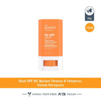 The Purest Solutions Bariyer Onarıcı & Yatıştırıcı 50 Faktör Yağlı Ciltler İçin Nemlendirici Yağlı Yüz Güneş Kremi 20 gr