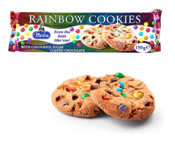 Merba Rainbow Draje Şekerli Bisküvi 150 gr