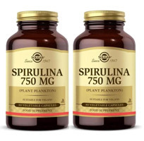 Solgar Spirulina Yetişkin Vitamin 2x80 Adet Kapsül
