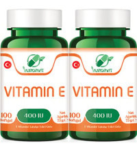 Yurdavit Vitamin E Yetişkin Vitamin 2x100 Adet Tablet