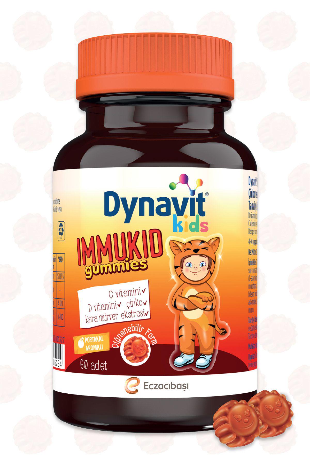 Dynavit Kids Immukid Gummies Çocuk Vitamin 60 Adet Tablet