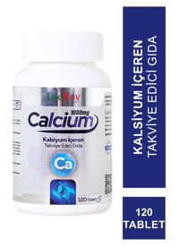 Leeroy Calcium Yetişkin Vitamin 120 Adet Tablet