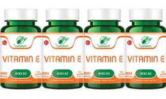 Yurdavit Vitamin E Yetişkin Vitamin 4x100 Adet Tablet