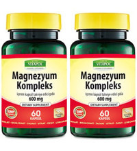 Vitapol Magnesium Complex Yetişkin Vitamin 2x60 Adet Kapsül