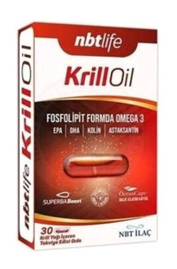 Nbt Life Krill Oil Yetişkin Vitamin 30 Adet Kapsül