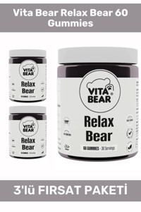Vita Bear Relax Bear Yetişkin Vitamin 3x60 Adet Tablet