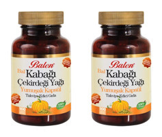 Balen Yumuşak Kapsül Kabak Çekirdeği Yağı Yetişkin Vitamin 100 Adet Kapsül