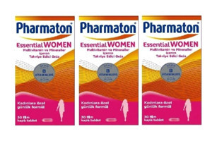 Pharmaton Essential Women Yetişkin Vitamin 3x30 Adet Tablet